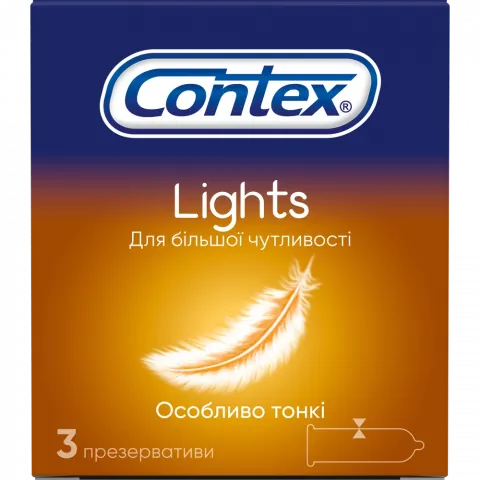 Презервативи Contex 3 Lights