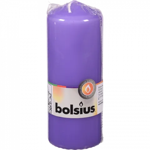Свіча Bolsius 150/58 1 шт. Ультра-фіолет, 42 год., арт. 103614600154