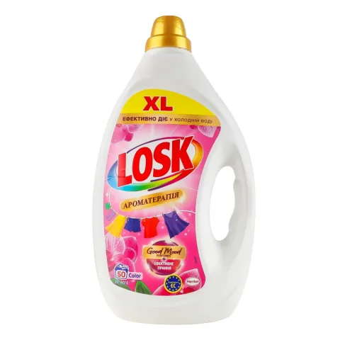 Гель д/прання Losk 2,25/2,43 л Колор Ефірні олії та аромат квітки