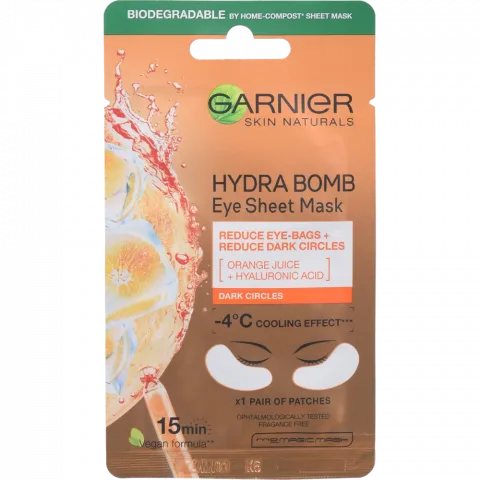 Патч п/очі Garnier 6 г Sk.Nat. Зволоження та свіжий погляд