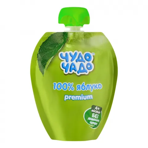 Пюре Чудо-Чадо 90 г д/пак. з яблук без цукру