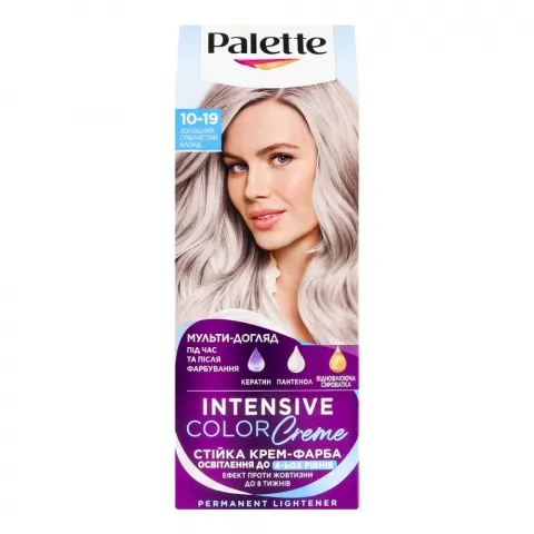 Фарба д/волосся Schwarzkopf Palette ICC 10-19 Холодний світлий блонд