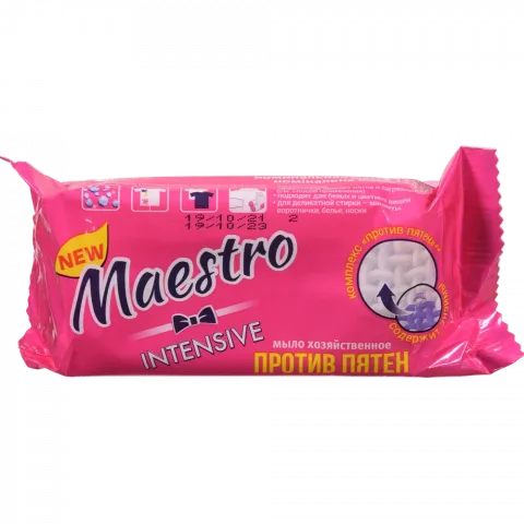 Мило господар. Maestro 125 г Інтенсив д/видал. плям
