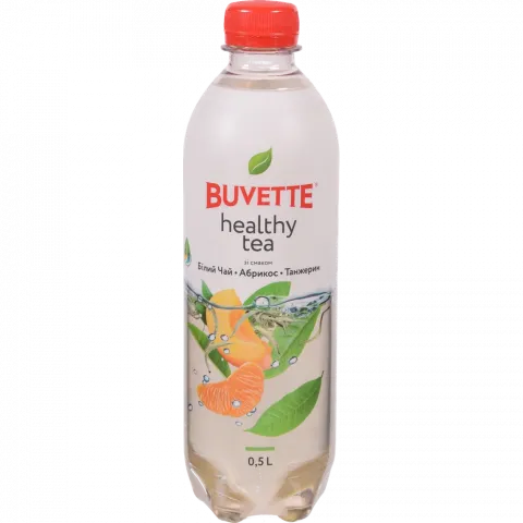 Напій б/алк. Buvette Healthy tea 0,5 л Білий чай/абрикос та танжерин
