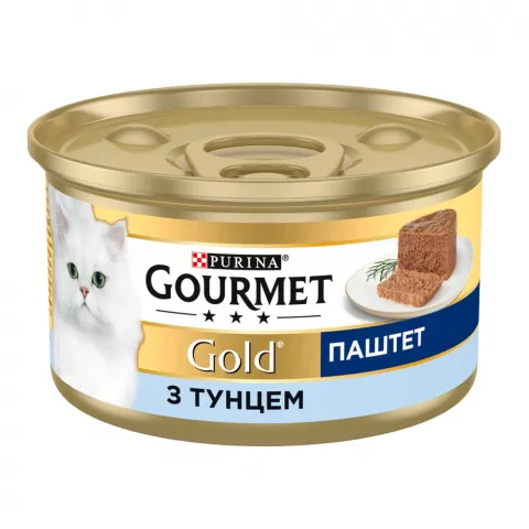 Корм д/котів Гурме Голд 85 г з/б паштет з тунцем
