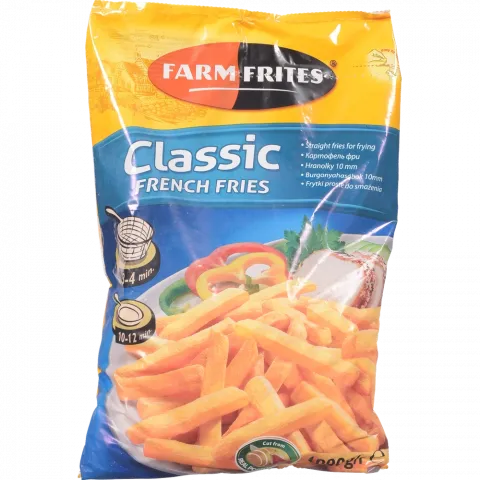 Картопля фрі Farm Frites 1 кг соломка 10 мм