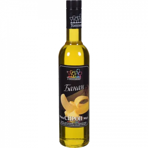 Сироп Топінг 900 г скл. Банановий
