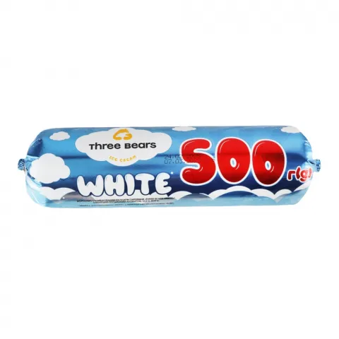 Морозиво Три Ведмеді 500 г п/е White