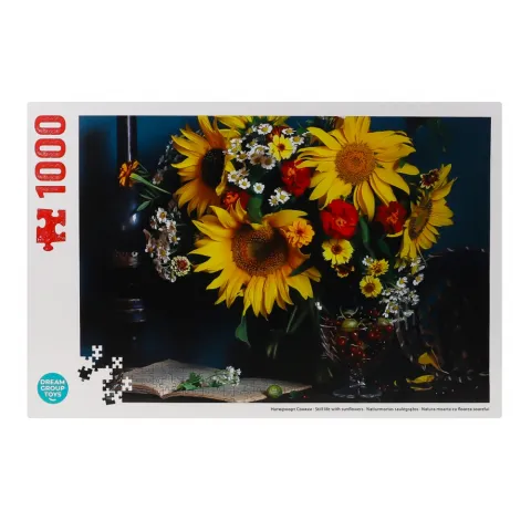 Іграшка пазл DGT-PUZZLE 1000 ел. Натюрморт Соняхи TRFL_UA/3