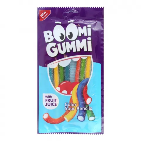 Жувальні цукерки Boomi Gummi 70 г Color Pencil