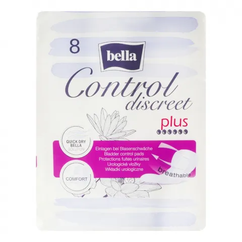 Прокладки урологічні Bella 8 шт. Control Discreat plus