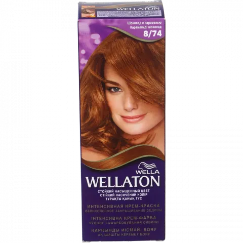 Фарба д/волосся Wellaton 8/74 Шоколад з карамеллю