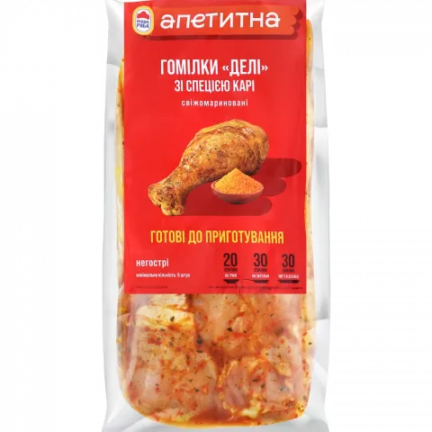 Гомілки Наша Ряба Делі` кур-бр н/ф охол. ваг.`