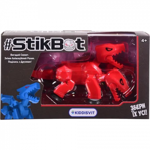 Ігрова Фігурка д/анімац. творчості Stikbot Klikbot Триголовий Дракон TST627C_UAKD