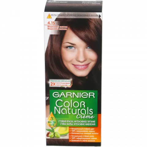 Фарба Garnier Color Naturals 4.15 Морозний каштан