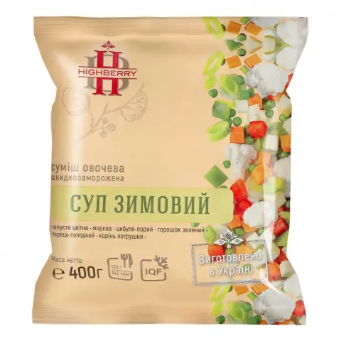 Св морож Суміш Highberry 400 г Суп Зимовий