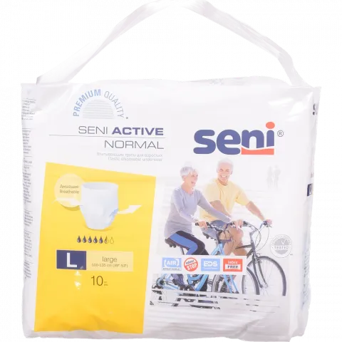 Підг.-трусики Seni 10 шт. Active Normal Large