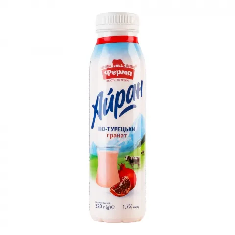 Айран Ферма 1,7 320 г По-турецьки Гранат