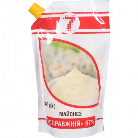 Майонез 7` 67 300 г д/пак. Справжній`