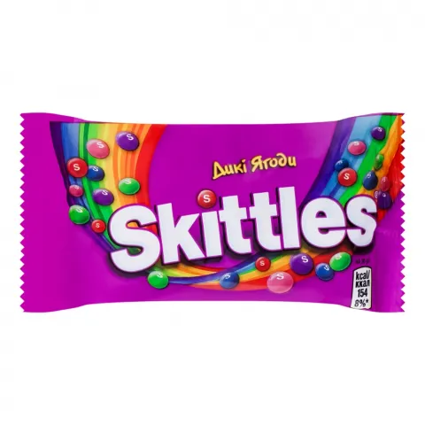 Цукерки Драже Skittles 38 г Лісові Ягоди