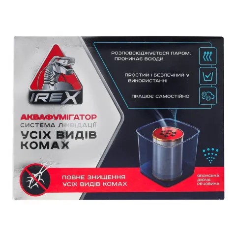 Аквафумігатор Irex система миттєвої ліквідації комах