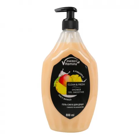 Гель-смузі д/душу Energy of Vitamins 800 мл Mango and Pineapple