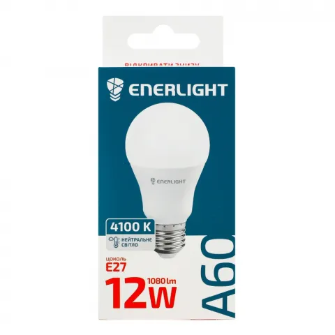 Лампа LED Enerlight звичайна біла 12 Вт E27