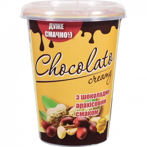 Паста Chocolato creamy 400 г Шоколадно-арахісова