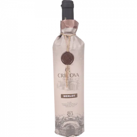 Вино Cricova Papyrus Merlot 0,75 л сух. червон.