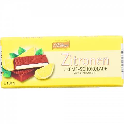 Шок Bohme 100 г чорн. Лимонний крем (Німеччина)