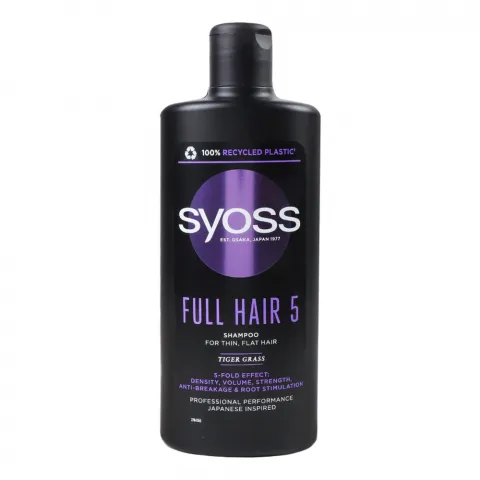 Шампунь Syoss 440/500 мл Full Hair 5 д/тонкого волосся без об`єму
