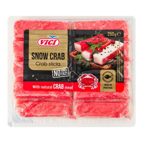 Краб пал Vici 250 г з краб. м`ясом (охолодж.)