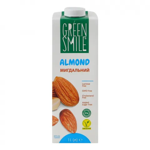 Напій Green Smile 1,5 1032 г ультрапастеризований рисово-мигдальний
