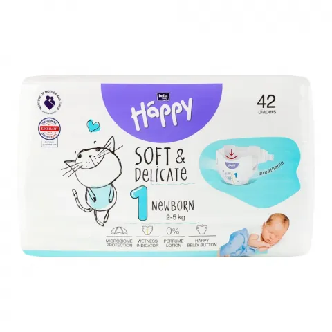 Підг. Bella Happy 42 шт. Newborn (2-5 кг)
