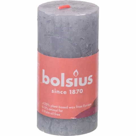 Свіча Bolsius 100/50 рустік Евкаліптовий зелений, арт. 103668770360