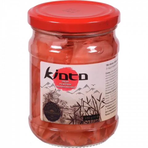 Імбир Kioto 180 г рожевий