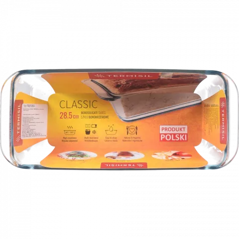 Форма д/запікання TERMISIL PBSP290A скл. 29 см ж/с И702 (Польща)
