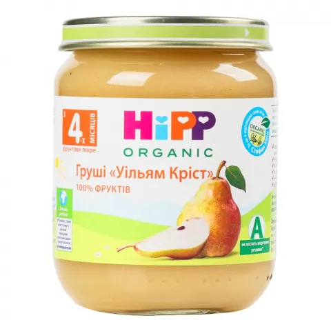 Пюре Hipp 125 г Груша Уїльям Кріст 4262