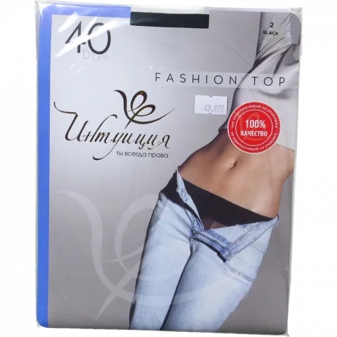 Колготи жін. Інтуїція Fashion TOP 40 2 Black