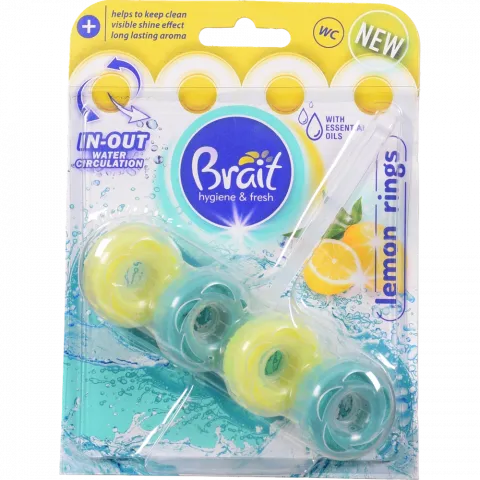 Освіж. д/унітазу Brait 40 г Lemon rings