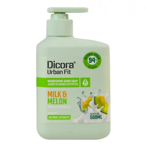 Мило рідке Dicora Urban Fit 500 мл Молоко та диня з вітаміном А