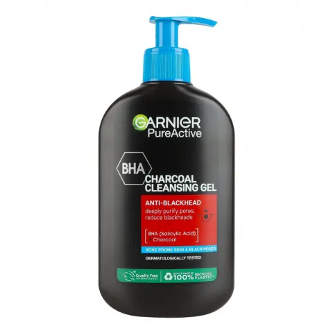 Гель д/вмивання Garnier 200 мл Чиста шкіра Актив з абсорбуючим вугіллям