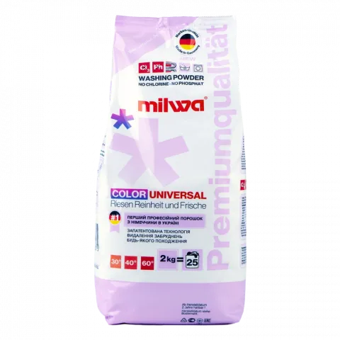 Порошок Milwa 2 кг Color Universal