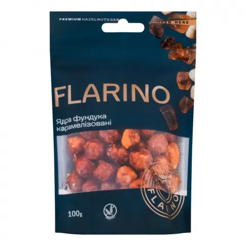 Фундук Flarino 100 г д/пак. Карамелізований