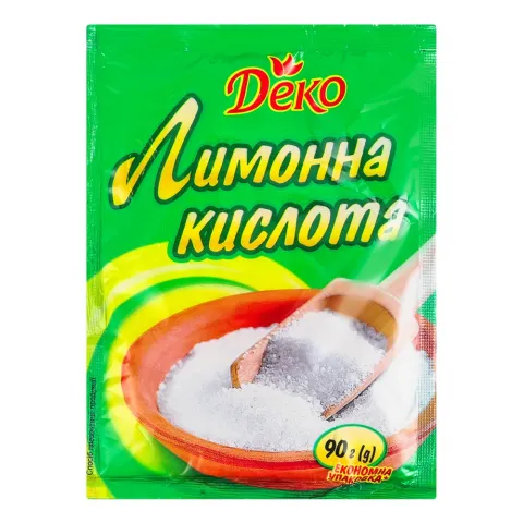 Лимонна кислота Деко 90 г