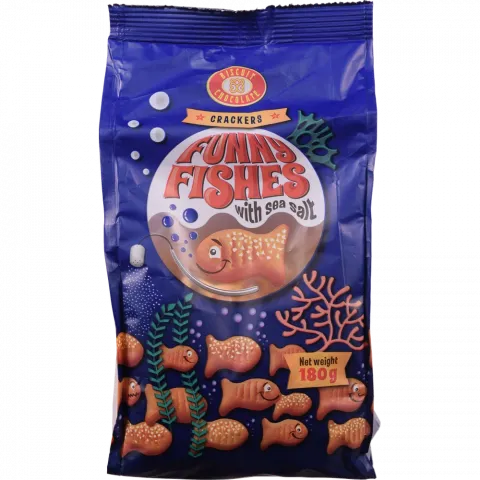 Крекер ХБФ 180 г Funny Fishes