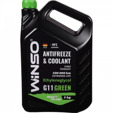 Антифриз Winso 5 кг Green G11