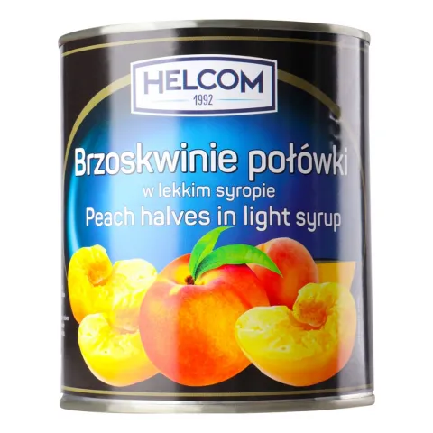 Конс Персик Helcom 680 мл половинки в сиропі скло (Болгарія)