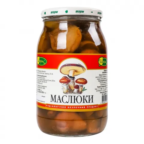 Гриби Шарм Маслюки 920 г скл. конс.