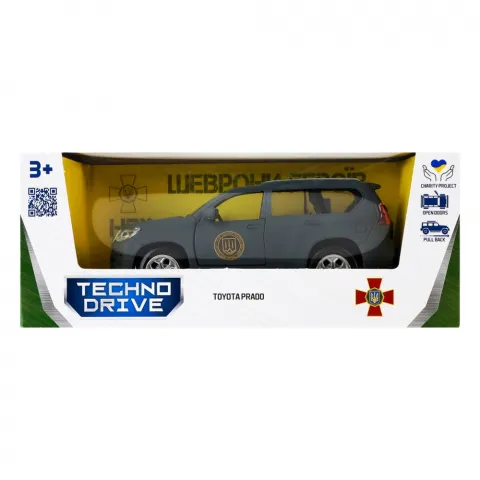 Іграшка Автомодель TechnoDrive Toyota Prado Кара-Даг KM6189